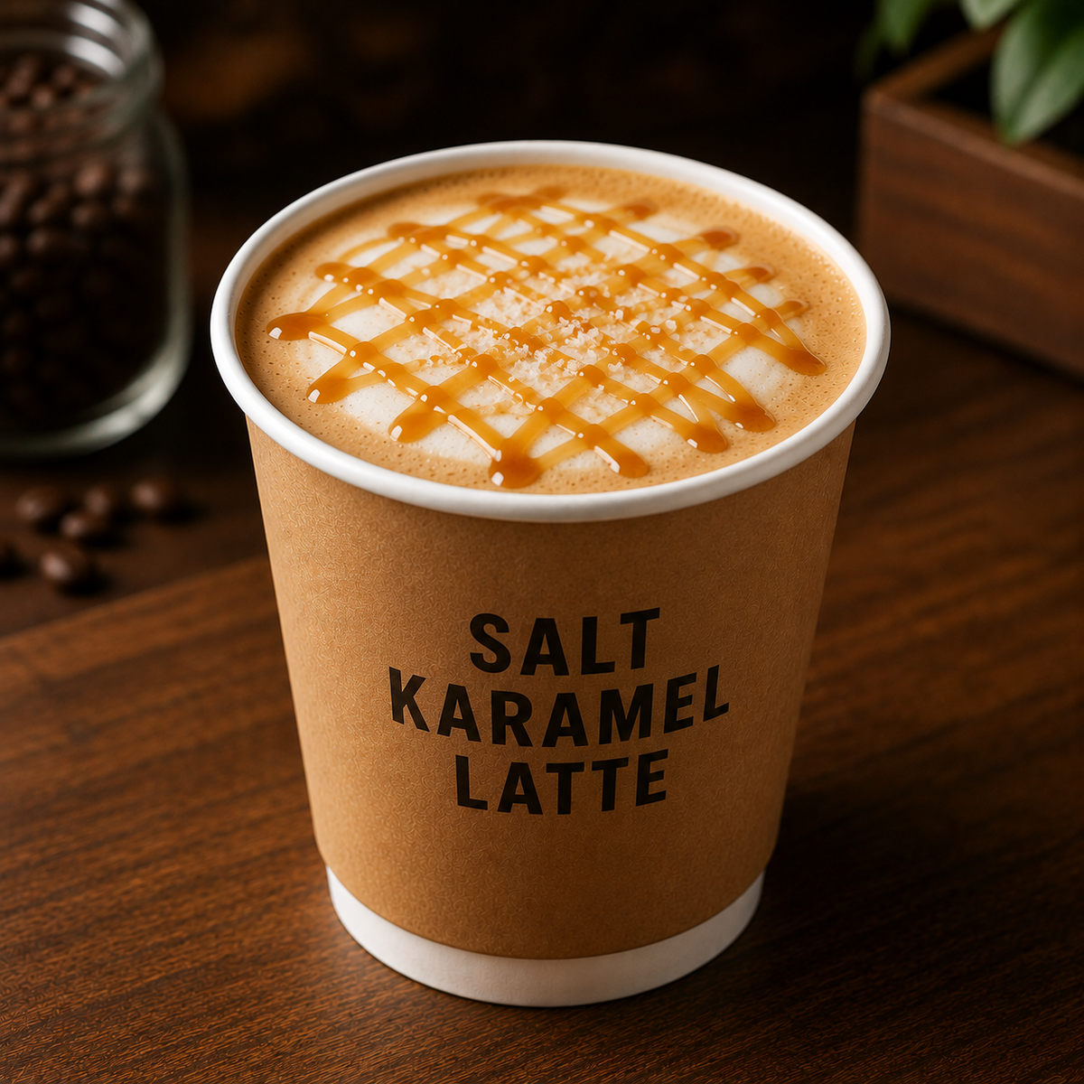 Salt Karamel Latte
