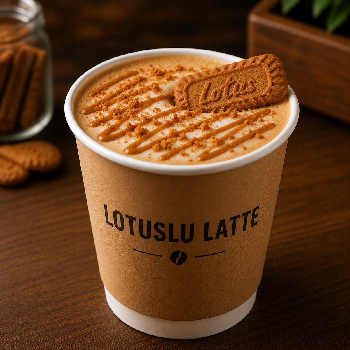 Lotuslu Latte