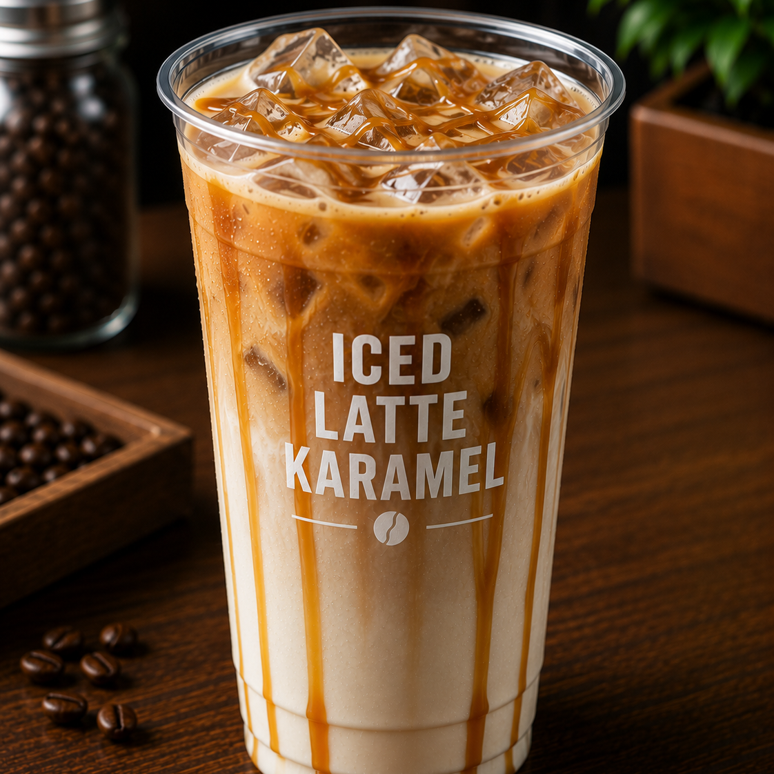 Iced Latte Karamel