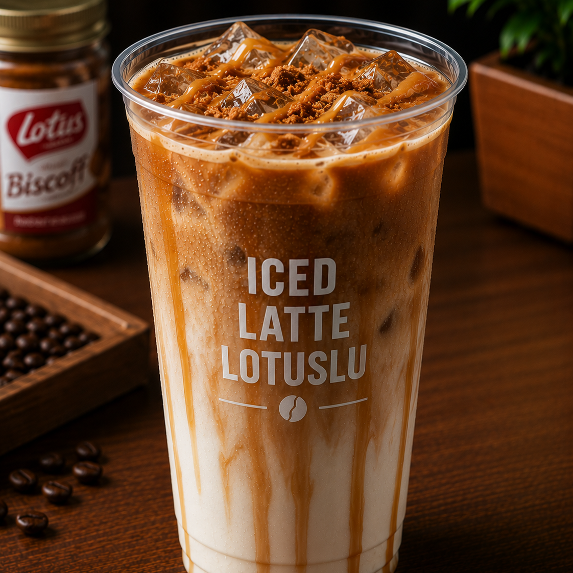 Iced Latte Lotuslu