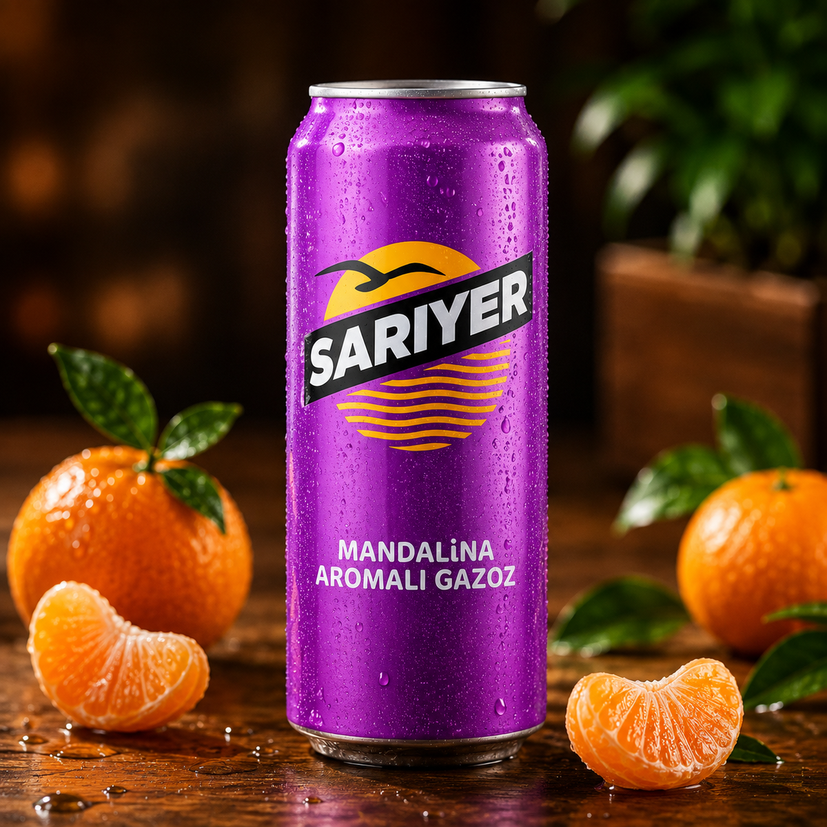 SARIYER KUTU MANDALİNA 330 ML.